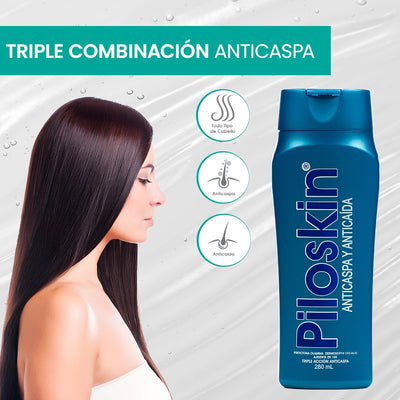 Champu Piloskin Anticaspa Y Anticaida