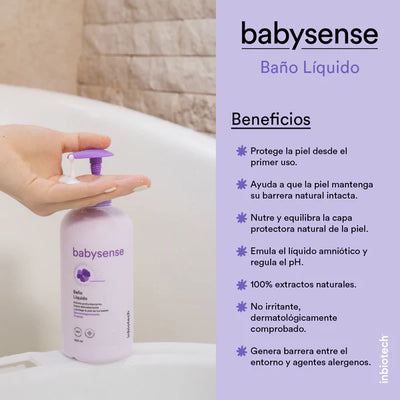 BABYSENSE BAÑO LIQUIDO