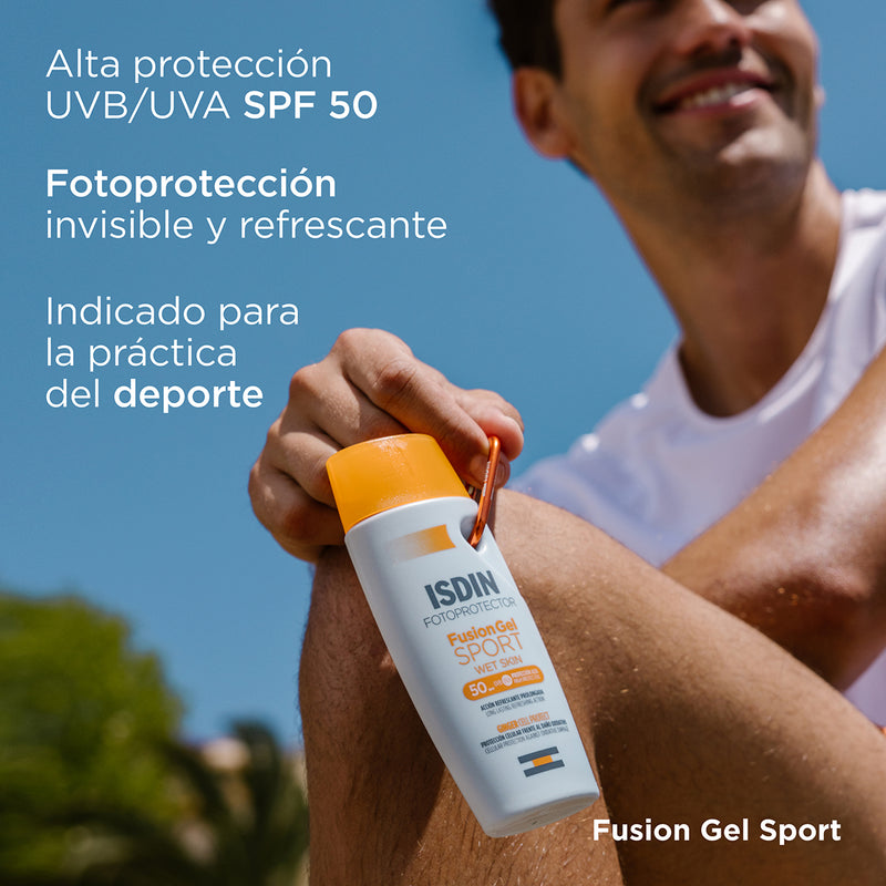 Fotoprotector fusion gel sport sp