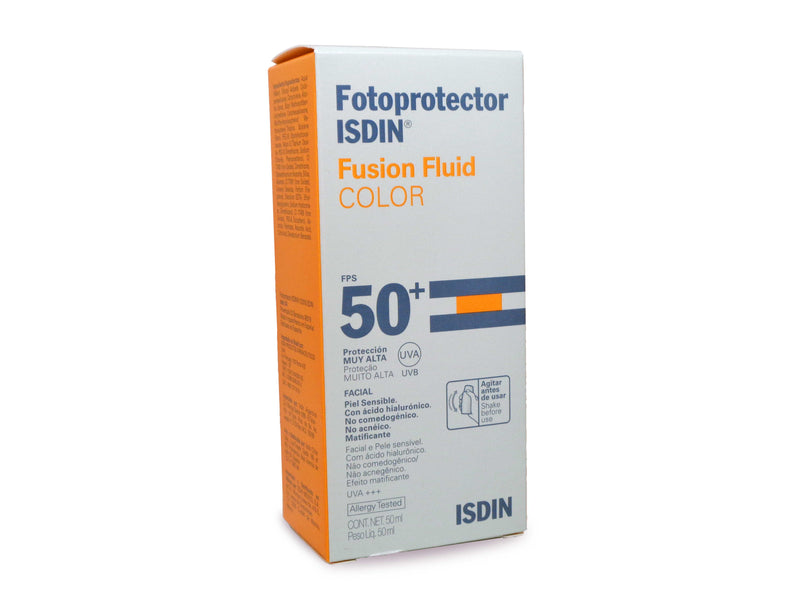 Fotoprotector Fusion Fluid Color 50+