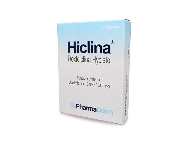 Hiclina [Doxiciclina Hyclato 100Mg]